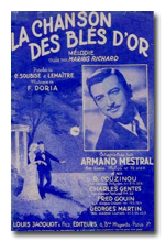 petit format plus r?cent (20?me si?cle) de la chanson des blés d'or par Armand Mestral