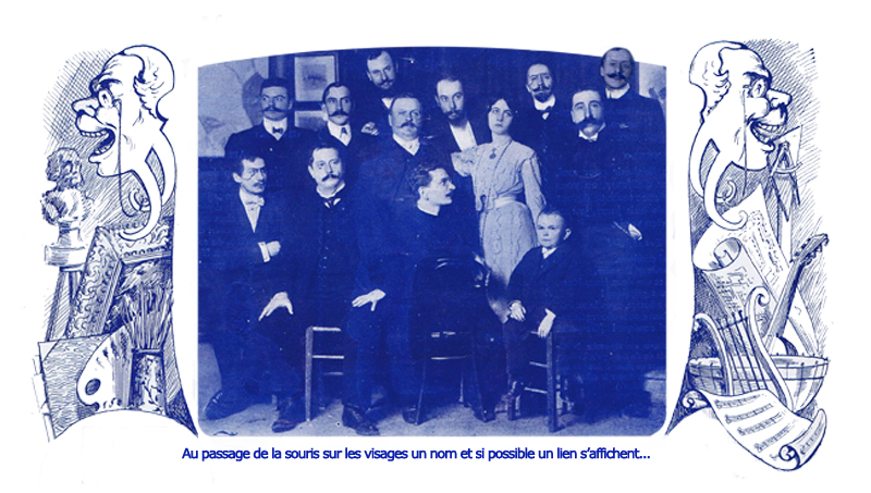 Artistes du cabaret des Quat'z'arts