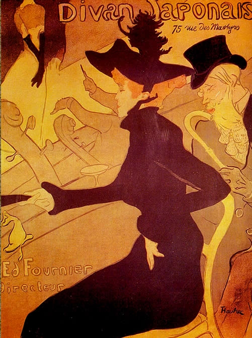 Toulouse Lautrec Moulin Rouge. Série de pages sur le French